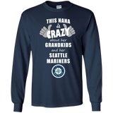 This Nana Is Crazy About Her Grandkids And Her Seattle Mariners T Shirts