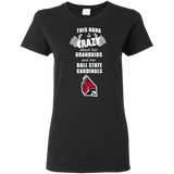 This Nana Is Crazy About Her Grandkids And Her Ball State Cardinals T Shirts