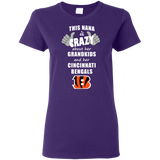 This Nana Is Crazy About Her Grandkids And Her Cincinnati Bengals T Shirts