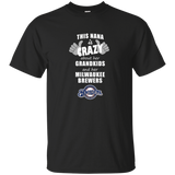This Nana Is Crazy About Her Grandkids And Her Milwaukee Brewers T Shirts