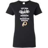 This Nana Is Crazy About Her Grandkids And Her Washington Redskins T Shirts