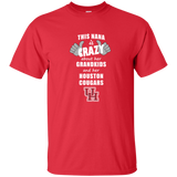 This Nana Is Crazy About Her Grandkids And Her Houston Cougars T Shirts