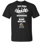 This Nana Is Crazy About Her Grandkids And Her Miami Marlins T Shirts