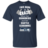 This Nana Is Crazy About Her Grandkids And Her Seattle Seahawks T Shirts