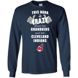 This Nana Is Crazy About Her Grandkids And Her Cleveland Indians T Shirts