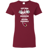 This Nana Is Crazy About Her Grandkids And Her Arizona Cardinals T Shirts