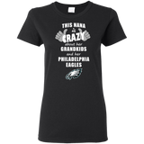 This Nana Is Crazy About Her Grandkids And Her Philadelphia Eagles T Shirts