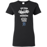 This Nana Is Crazy About Her Grandkids And Her Detroit Tigers T Shirts