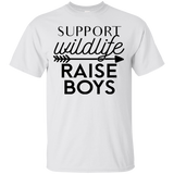 Support Wildlife Raise Boys T Shirts V1