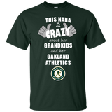 This Nana Is Crazy About Her Grandkids And Her Oakland Athletics T Shirts