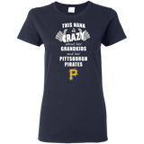 This Nana Is Crazy About Her Grandkids And Her Pittsburgh Pirates T Shirts