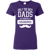 Only The Best Dads Get To Promoted To Grandpa T Shirts