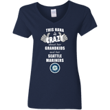 This Nana Is Crazy About Her Grandkids And Her Seattle Mariners T Shirts