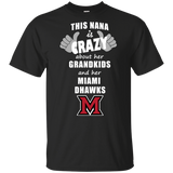 This Nana Is Crazy About Her Grandkids And Her Miami RedHawks T Shirts