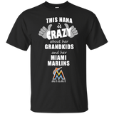 This Nana Is Crazy About Her Grandkids And Her Miami Marlins T Shirts