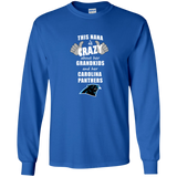 This Nana Is Crazy About Her Grandkids And Her Carolina PanthersT Shirts