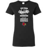 This Nana Is Crazy About Her Grandkids And Her Louisville Cardinals T Shirts