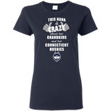 This Nana Is Crazy About Her Grandkids And Her Connecticut Huskies T Shirts