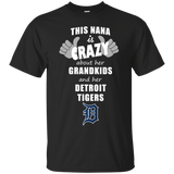 This Nana Is Crazy About Her Grandkids And Her Detroit Tigers T Shirts
