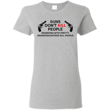 Gun Don't Kill People T Shirts V2