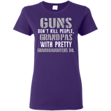 Gun Don't Kill People T Shirts V4