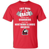 This Nana Is Crazy About Her Grandkids And Her Northern Illinois Huskies T Shirts
