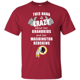 This Nana Is Crazy About Her Grandkids And Her Washington Redskins T Shirts