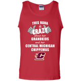 This Nana Is Crazy About Her Grandkids And Her Central Michigan Chippewas T Shirts