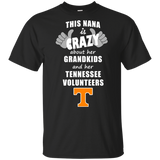 This Nana Is Crazy About Her Grandkids And Her Tennessee Volunteers T Shirts