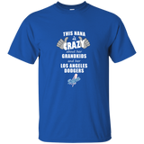 This Nana Is Crazy About Her Grandkids And Her Los Angeles Dodgers T Shirts
