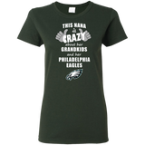 This Nana Is Crazy About Her Grandkids And Her Philadelphia Eagles T Shirts