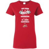 This Nana Is Crazy About Her Grandkids And Her St. Louis Cardinals T Shirts