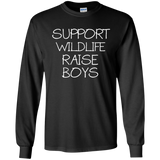 Support Wildlife Raise Boys T Shirts V4