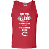 This Nana Is Crazy About Her Grandkids And Her Cincinnati Reds T Shirts