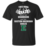 This Nana Is Crazy About Her Grandkids And Her Eastern Michigan Eagles T Shirts