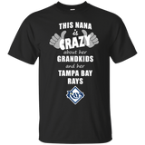This Nana Is Crazy About Her Grandkids And Her Tampa Bay Rays T Shirts