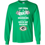 This Nana Is Crazy About Her Grandkids And Her Green Bay PackersT Shirts