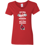 This Nana Is Crazy About Her Grandkids And Her Ball State Cardinals T Shirts