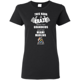 This Nana Is Crazy About Her Grandkids And Her Miami Marlins T Shirts