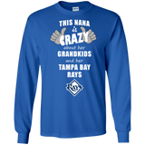 This Nana Is Crazy About Her Grandkids And Her Tampa Bay Rays T Shirts