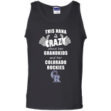 This Nana Is Crazy About Her Grandkids And Her Colorado Rockies T Shirts