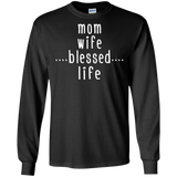 Mama Wife Blessed Life T Shirts V3