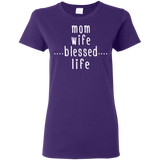 Mama Wife Blessed Life T Shirts V3