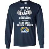 This Nana Is Crazy About Her Grandkids And Her Kent State Golden Flashes T Shirts