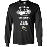 This Nana Is Crazy About Her Grandkids And Her Miami Marlins T Shirts