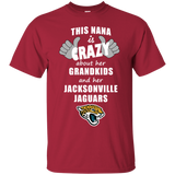 This Nana Is Crazy About Her Grandkids And Her Jacksonville Jaguars T Shirts