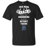 This Nana Is Crazy About Her Grandkids And Her Detroit Tigers T Shirts