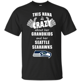 This Nana Is Crazy About Her Grandkids And Her Seattle Seahawks T Shirts