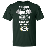 This Nana Is Crazy About Her Grandkids And Her Green Bay PackersT Shirts