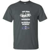 This Nana Is Crazy About Her Grandkids And Her Milwaukee Brewers T Shirts